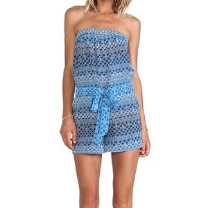 Diane Von Furstenberg Miranda Romper -100% Silk